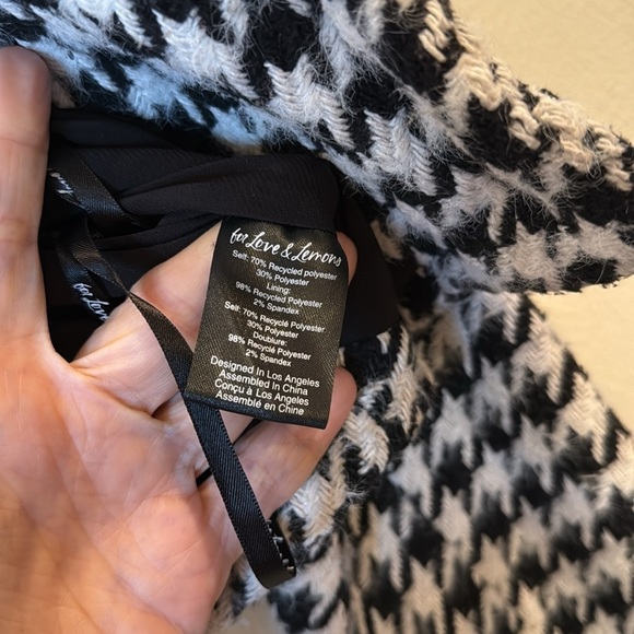 FOR LOVE AND LEMONS BONNIE CROPPED BLAZER XS - Picture 9 of 9